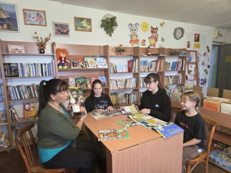 Неделя семейного чтения в Енисейской библиотеке.